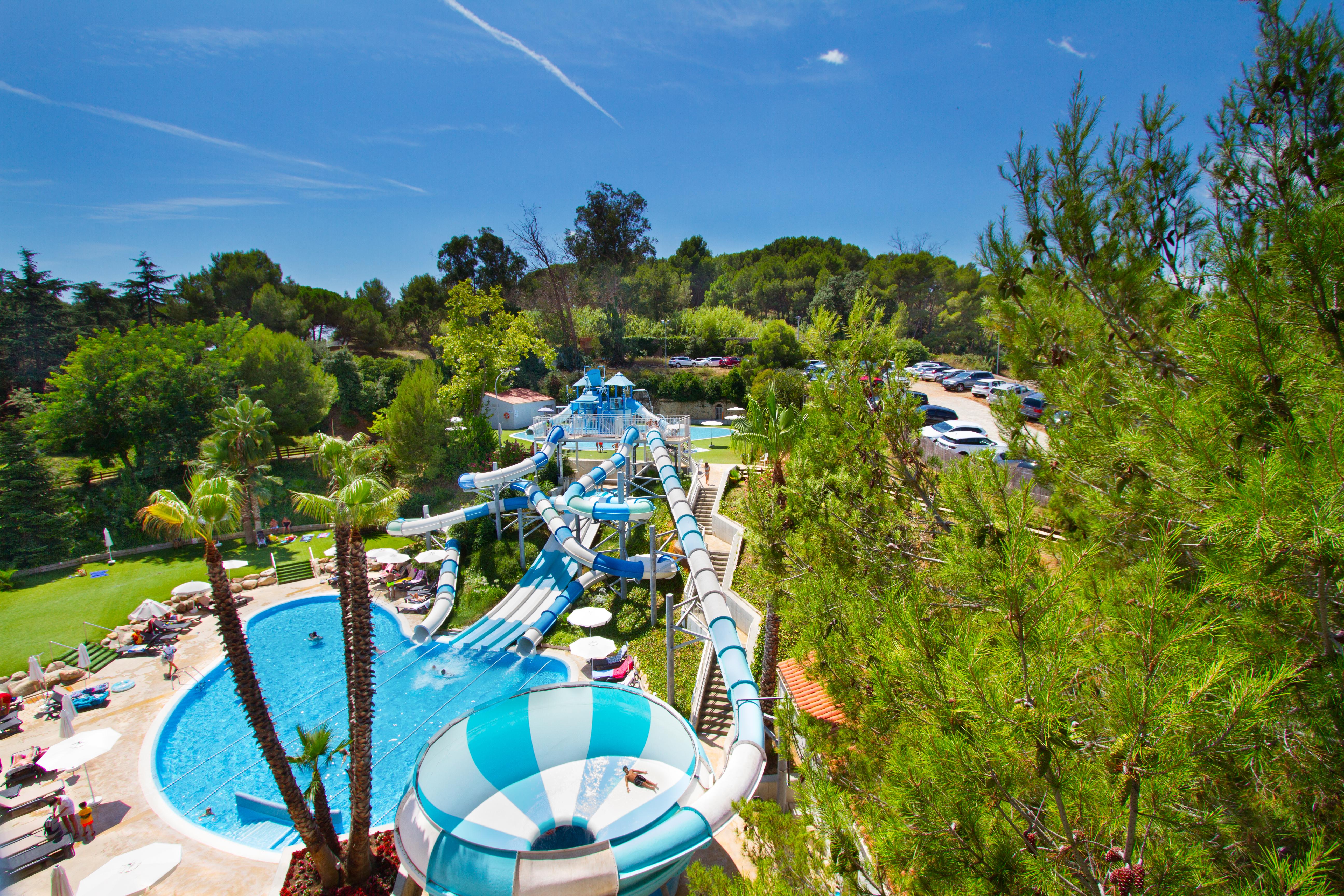 Hotel Gran Garbi & Aquasplash Lloret de Mar Bagian luar foto