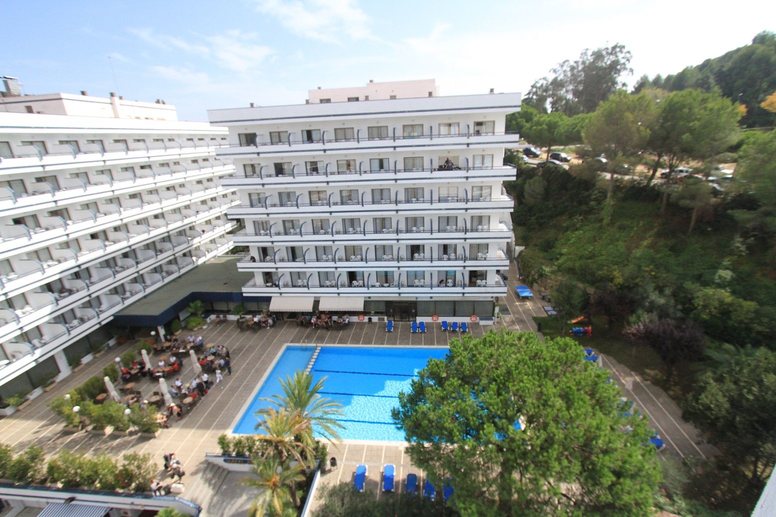 Hotel Gran Garbi & Aquasplash Lloret de Mar Bagian luar foto