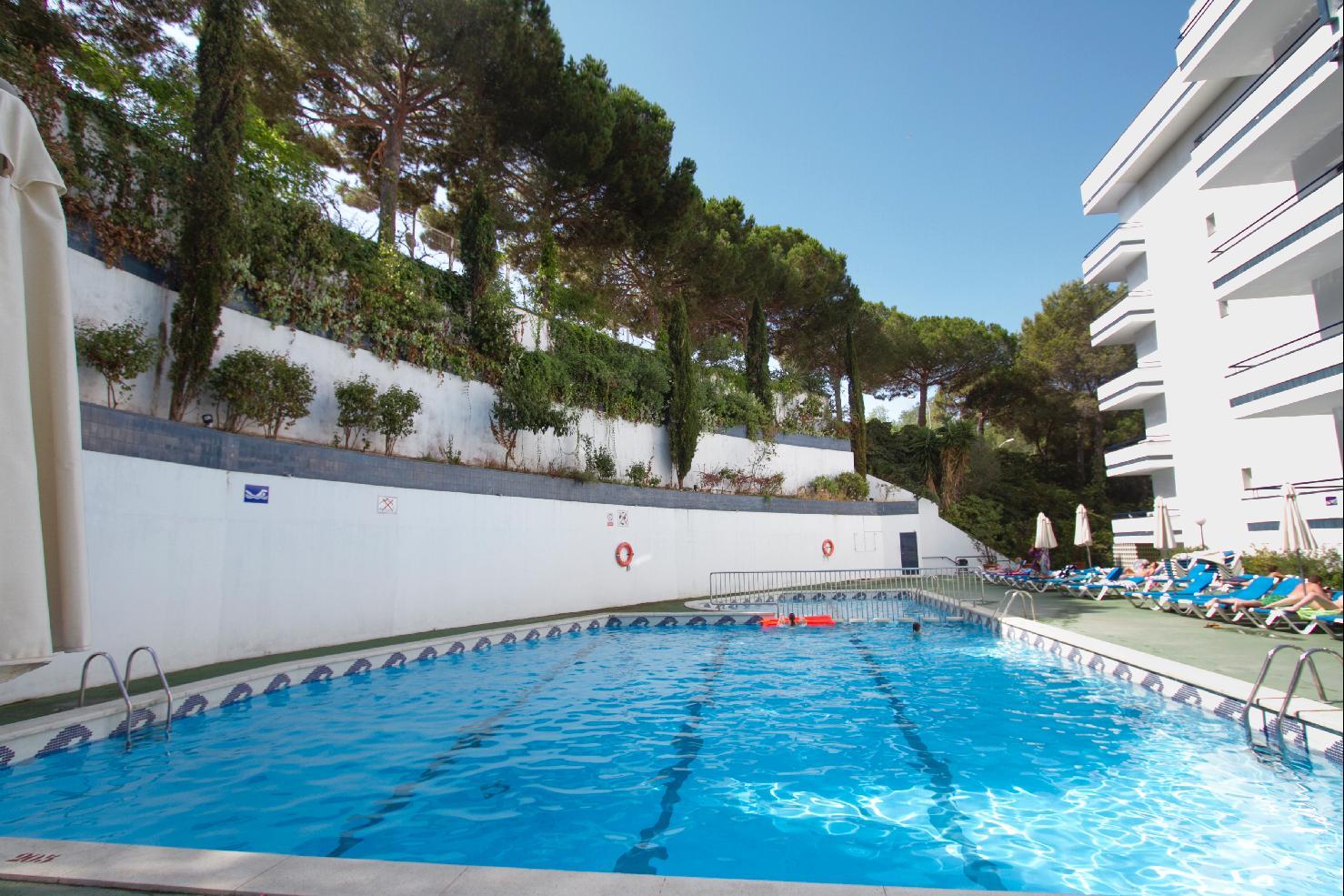Hotel Gran Garbi & Aquasplash Lloret de Mar Bagian luar foto